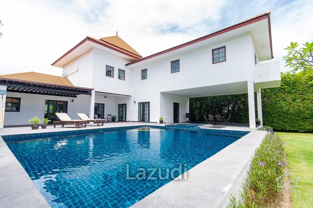PALM HILLS : 2 Storey house with 6 Bed Bali Style in big land plot