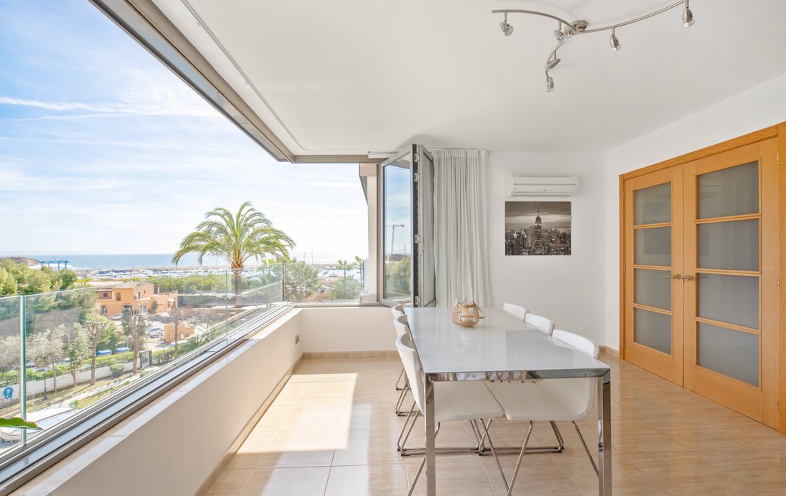 Modern 3 Bedroom Apartment With Sea & In Portals Nous, Balearic Islands