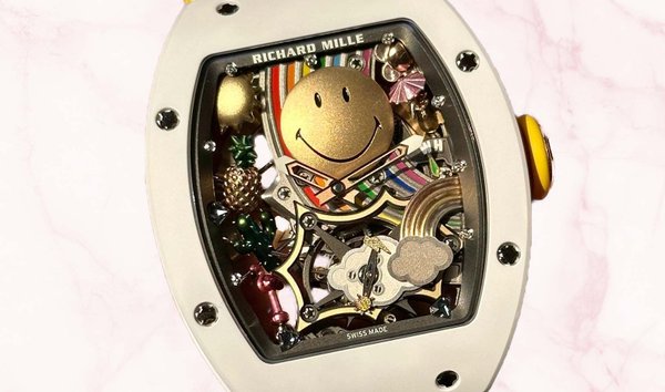 Richard Mille RM 88 Smiley Tourbillon White Ceramic (12449226)
