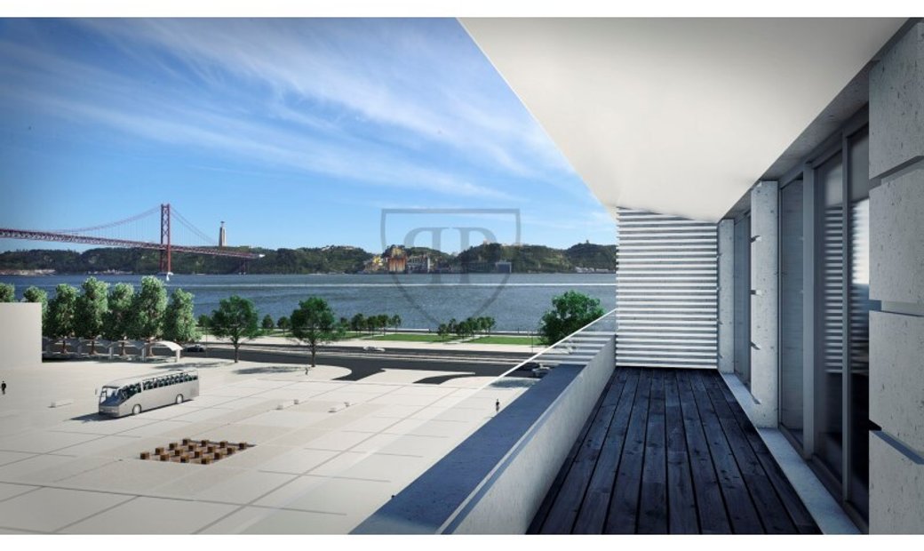 Apartment T3 Front View River In Belem In Lisbon, Lisbon, Portugal For