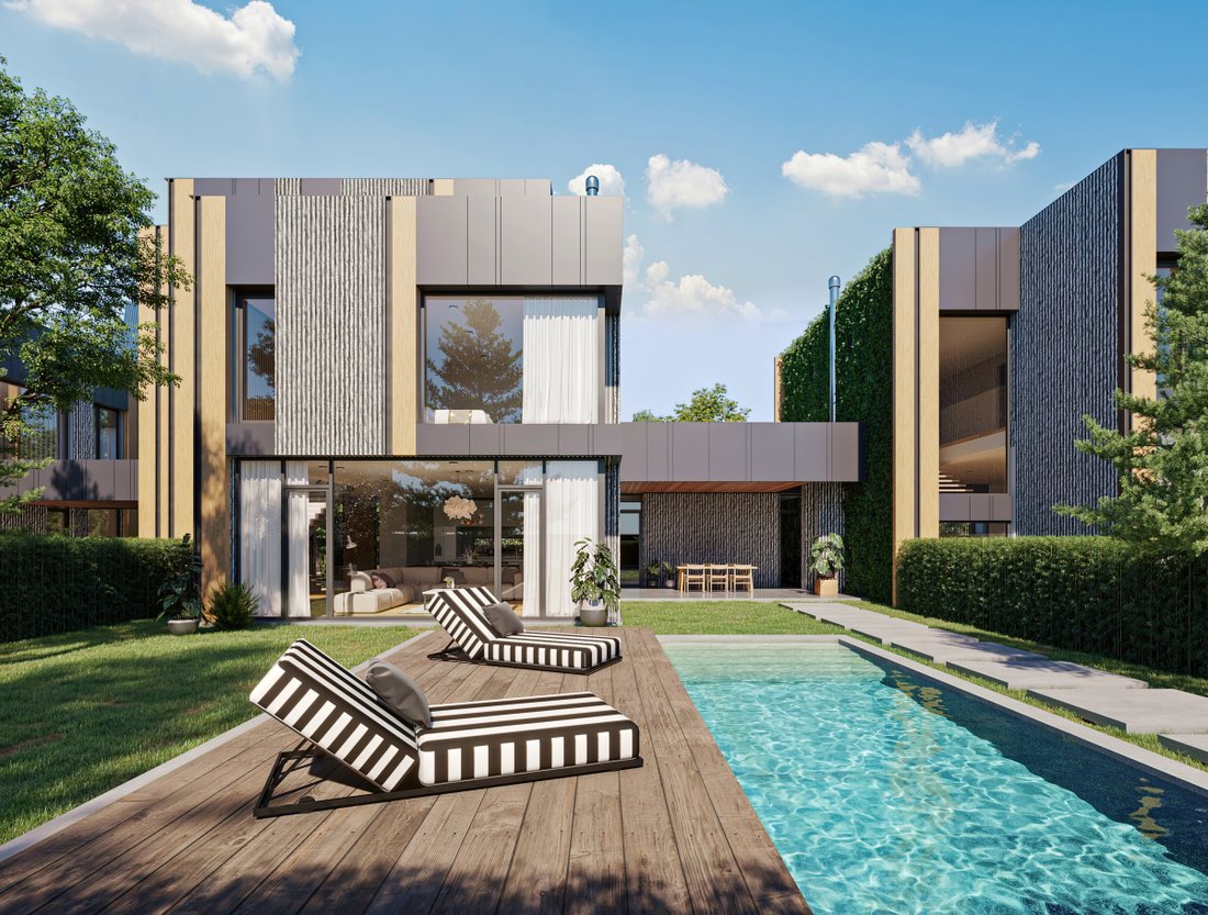 House With Pool In A New Luxury In Pancharevo, Sofia City Province