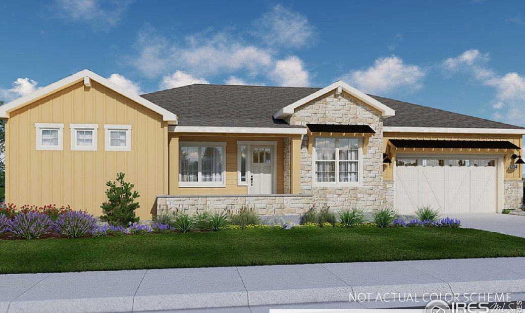 Popular Floor Plan In West Edge At Colliers In Erie, Colorado, United