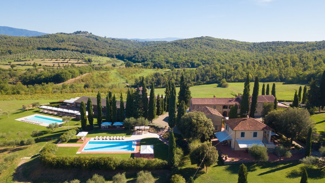 A Wonderful `Agriturismo` Resort In An Outstanding In Bucine, Tuscany ...