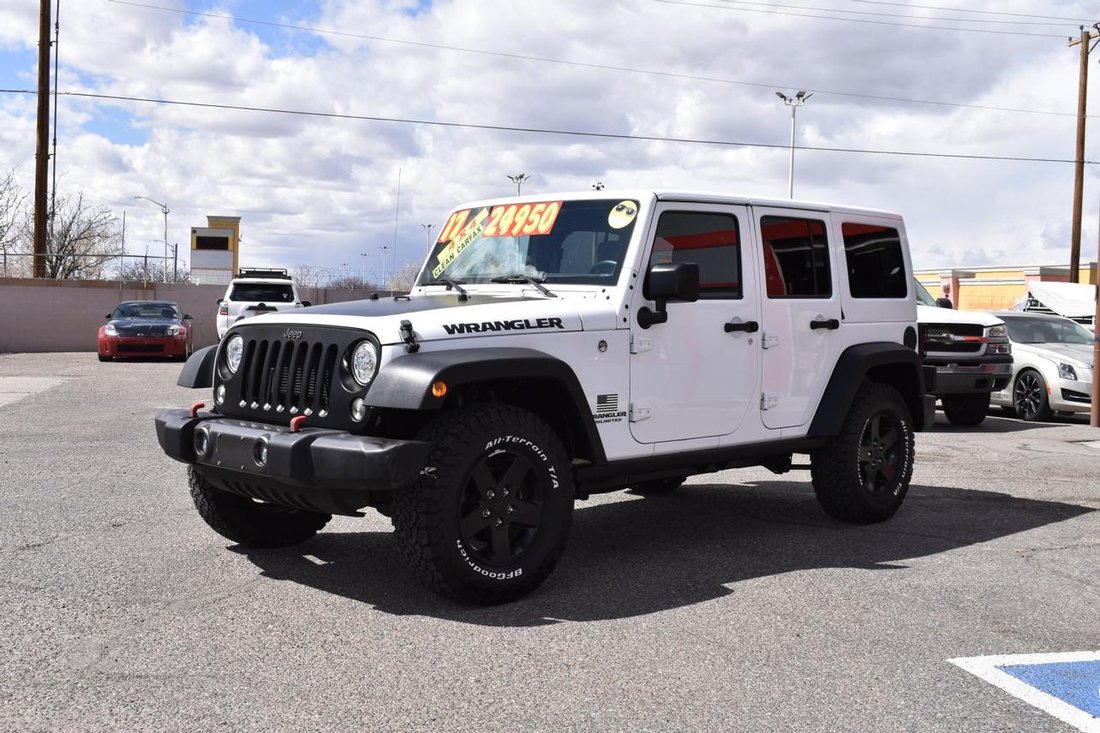 2017 Jeep Wrangler In Albuquerque, Nm, United States For Sale (12653747)