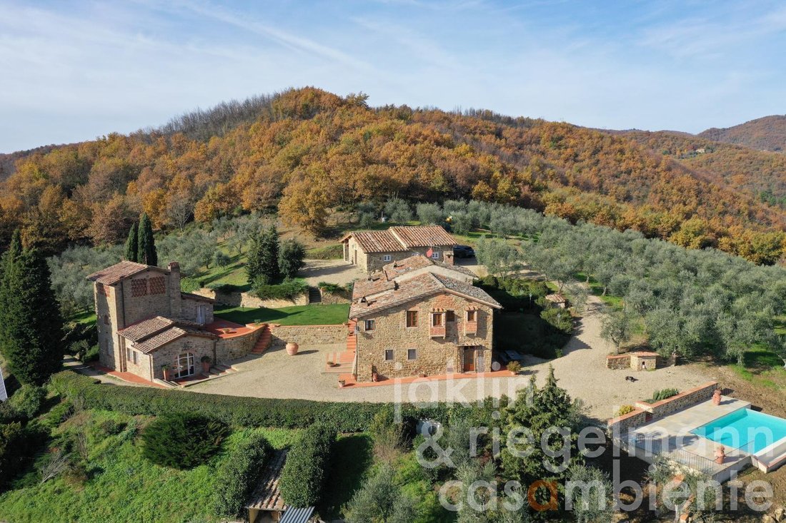 Former 14th Century Watchtower In Figline E Incisa Valdarno, Tuscany ...