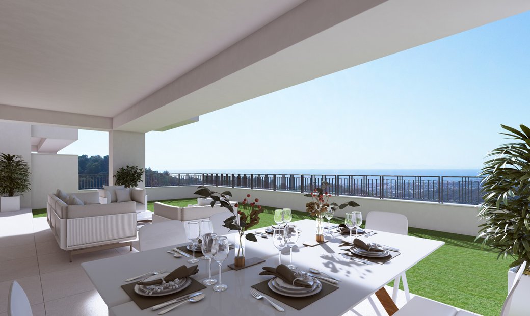 Stunning New 2 Bedroom Groundfloor Apartment Close To Lake & In Málaga