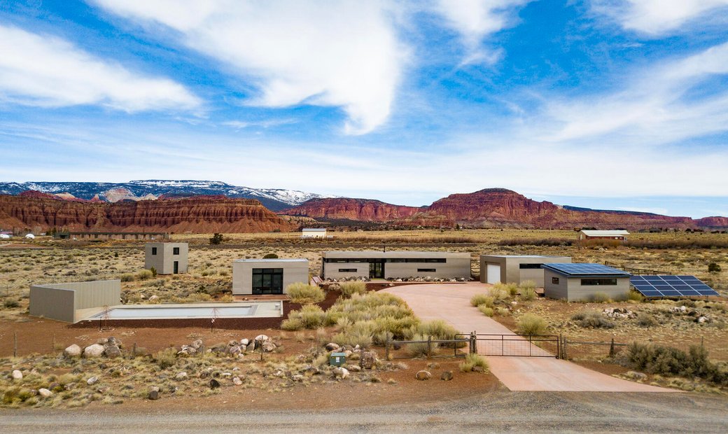 A Rocio Romero Design Home In The Desert In Bicknell, Utah, United