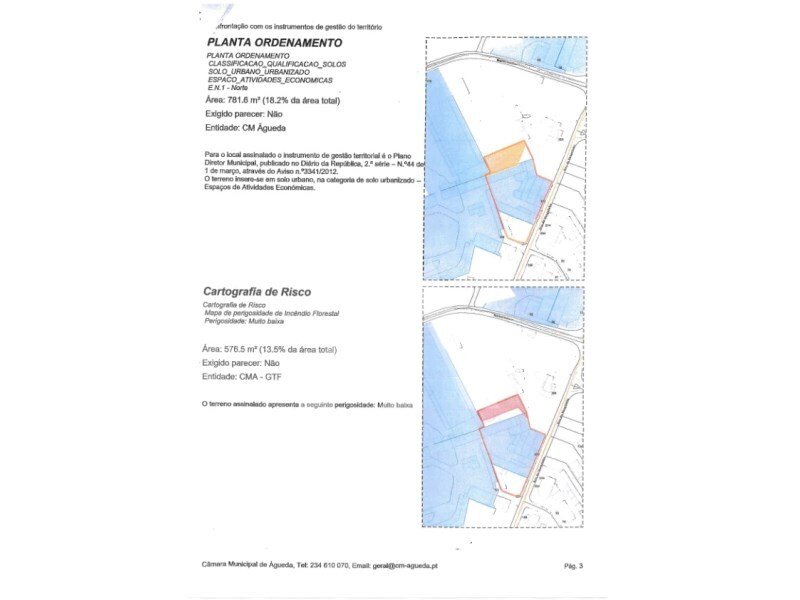 Land Sale águeda In Agueda, Aveiro District, Portugal For Sale (12664850)