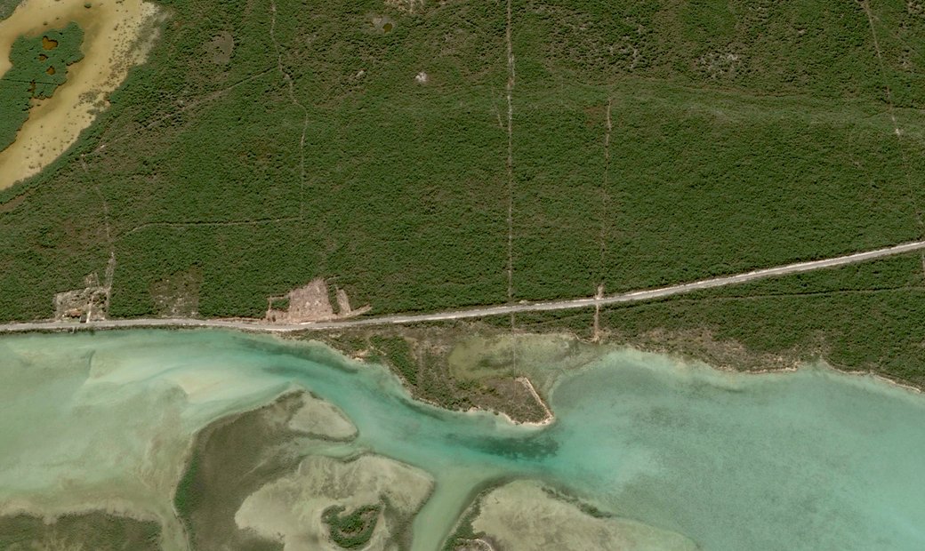 Peninsula Santalina In Delecatable Bay Settlement, Acklins, The Bahamas