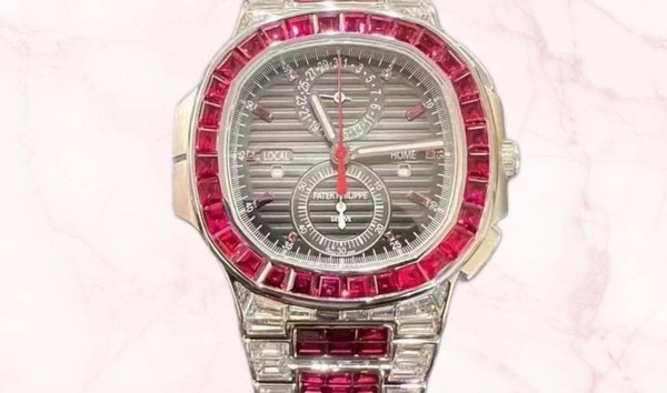 Patek Philippe Nautilus 5990/1422G Ruby Bezel (12479853)