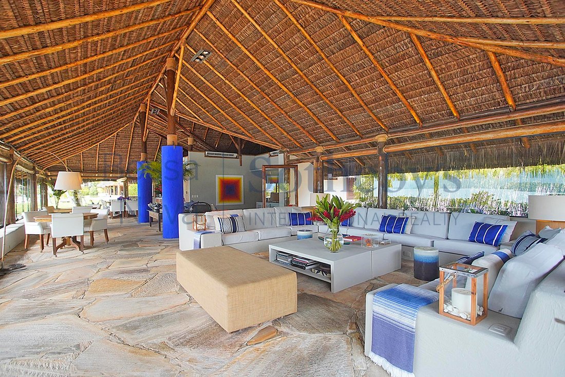 House On Ilha Da Gipoia, In Angra Dos Reis, State Of Rio De Janeiro