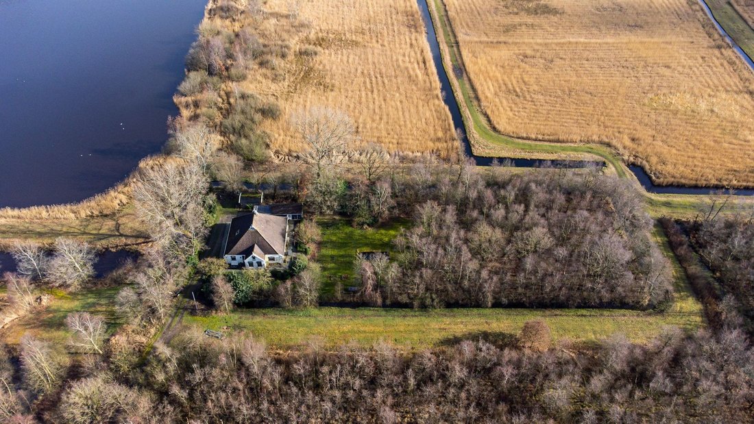 Beautiful Farmhouse Located On 1.7 Ha Of In Earnewâld, Friesland
