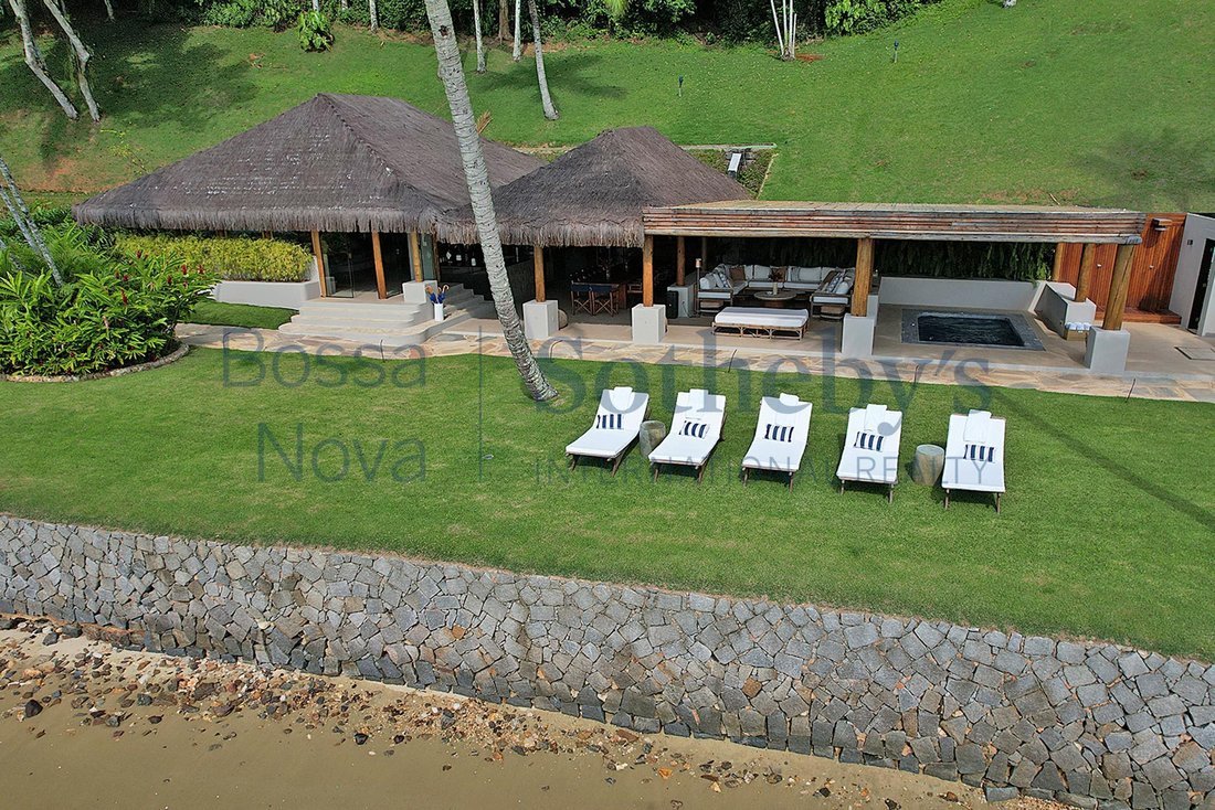 House On Ilha Da Gipoia, In Angra Dos Reis, State Of Rio De Janeiro