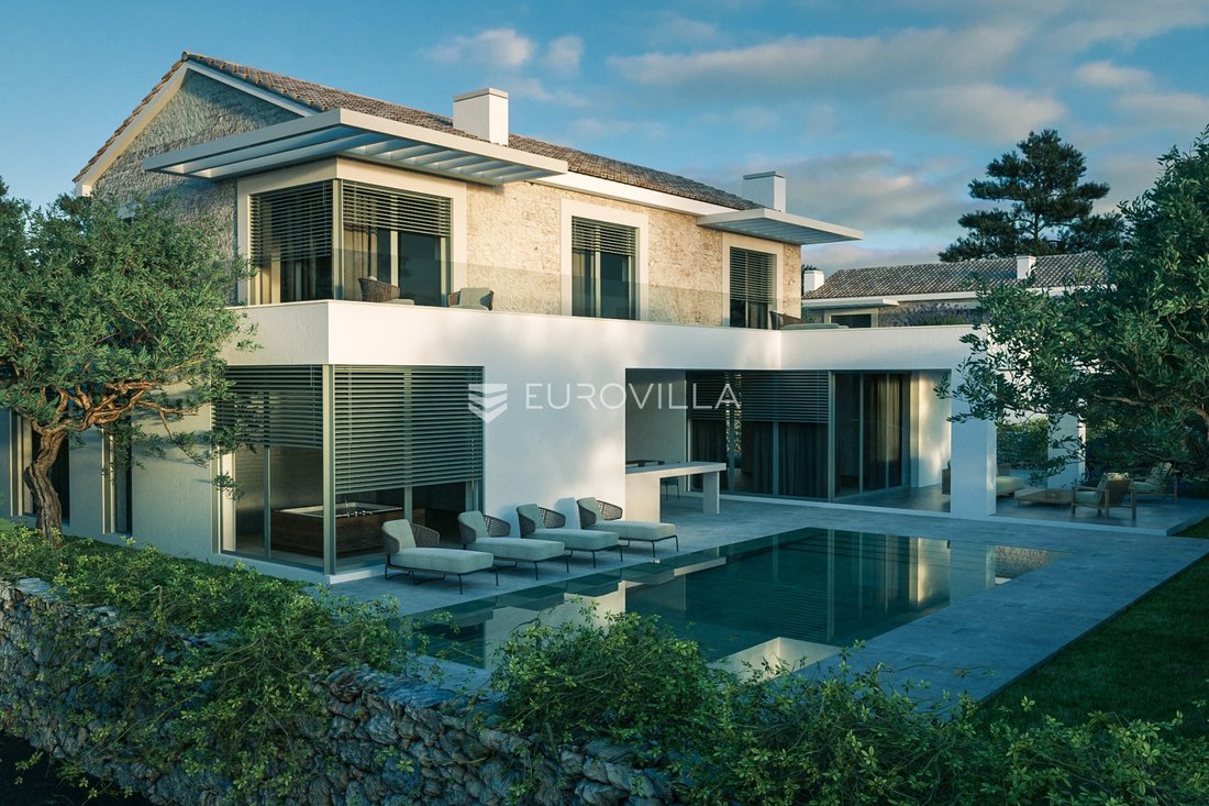 Vodice, A Beautiful Stone Villa With A In Vodice, šibenik Knin County, Croatia For Sale (12673868)