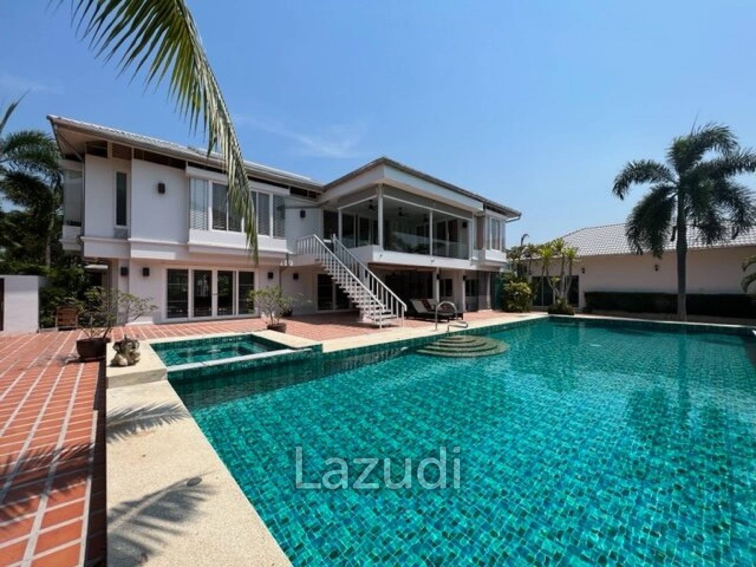 Palm Hill Golf Course 4 Bed Pool Villa In Cha Am, Phetchaburi