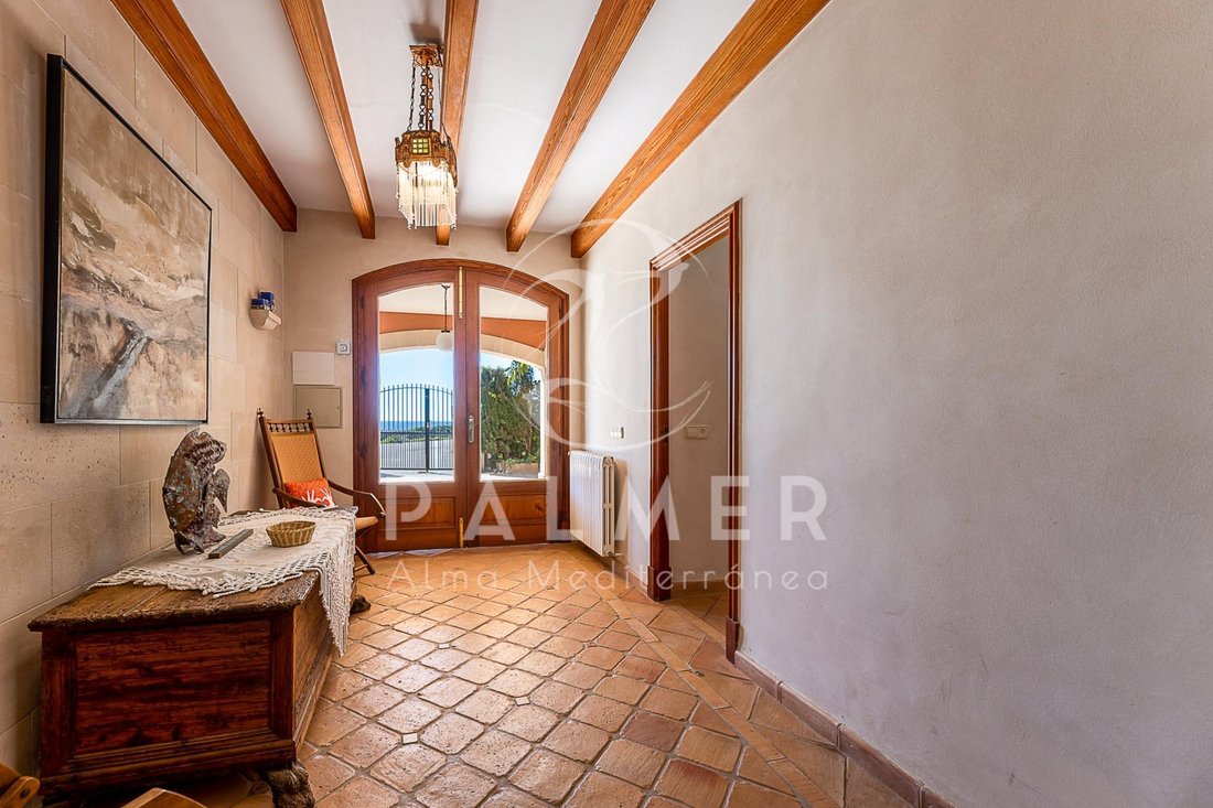 Beautiful House With Spectacular Sea Views In Campos, Balearic Islands