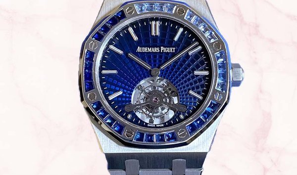 Audemars Piguet Royal Oak Tourbillon Extra-Thin Sapphire Bezel Platinum 26521PT (12680306)