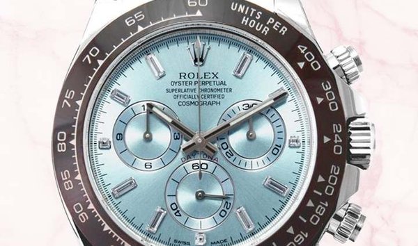 Rolex Daytona Platinum Blue Dial 116506A (12680342)