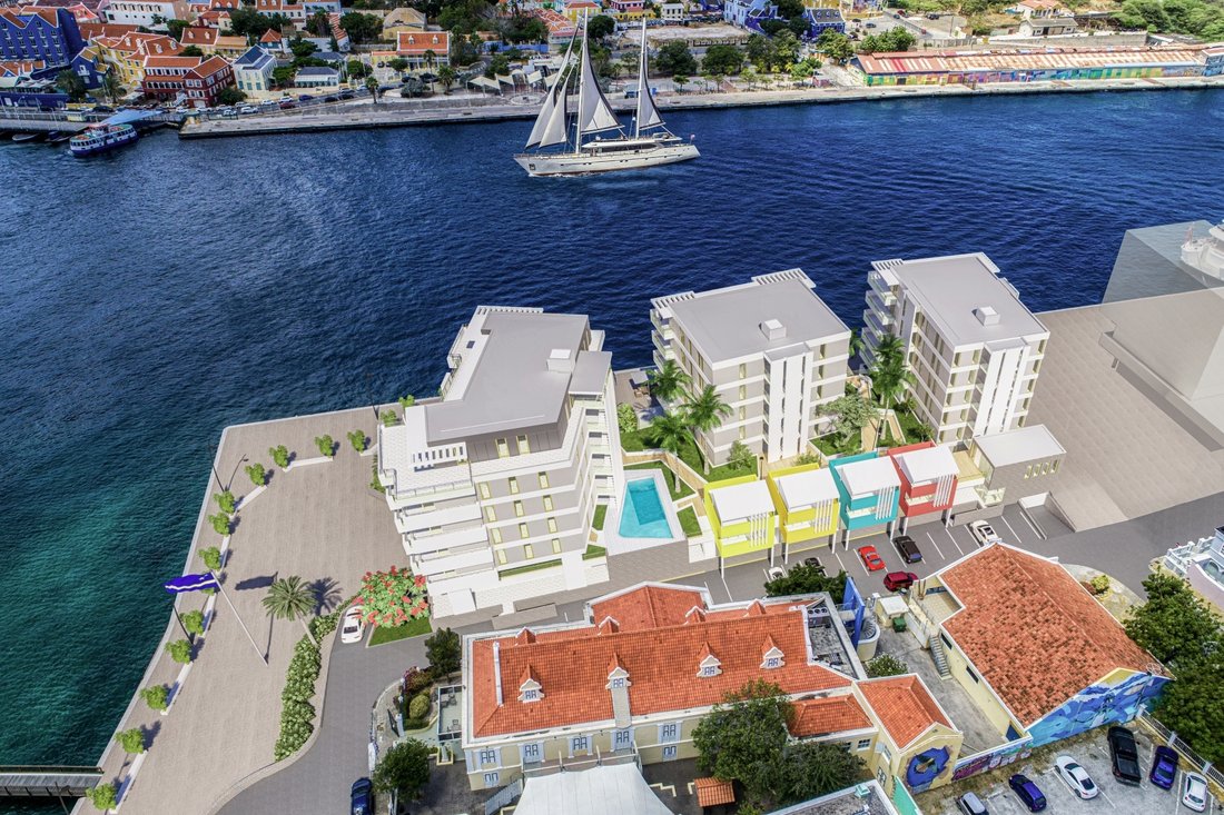 The Wharf City Apartments In Willemstad, Curaçao, Curaçao For Sale