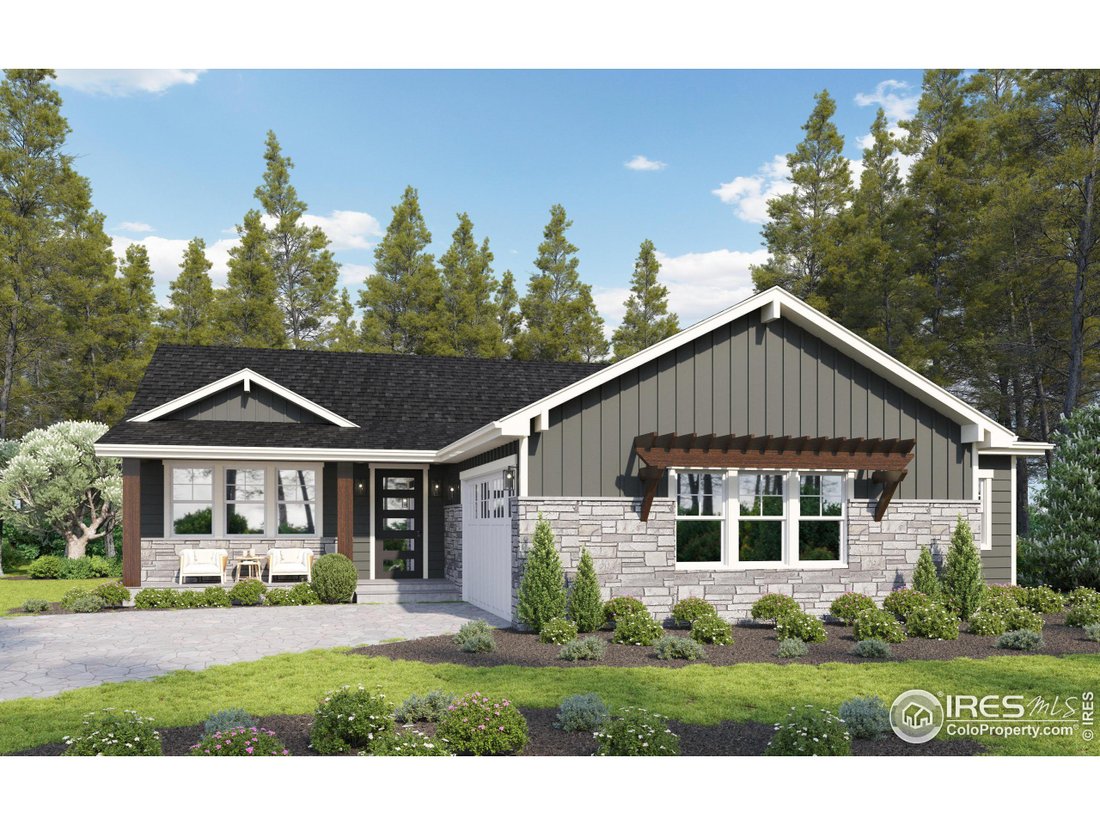 New Modern Craftsman Ranch Home In Fort Collins, Colorado, United