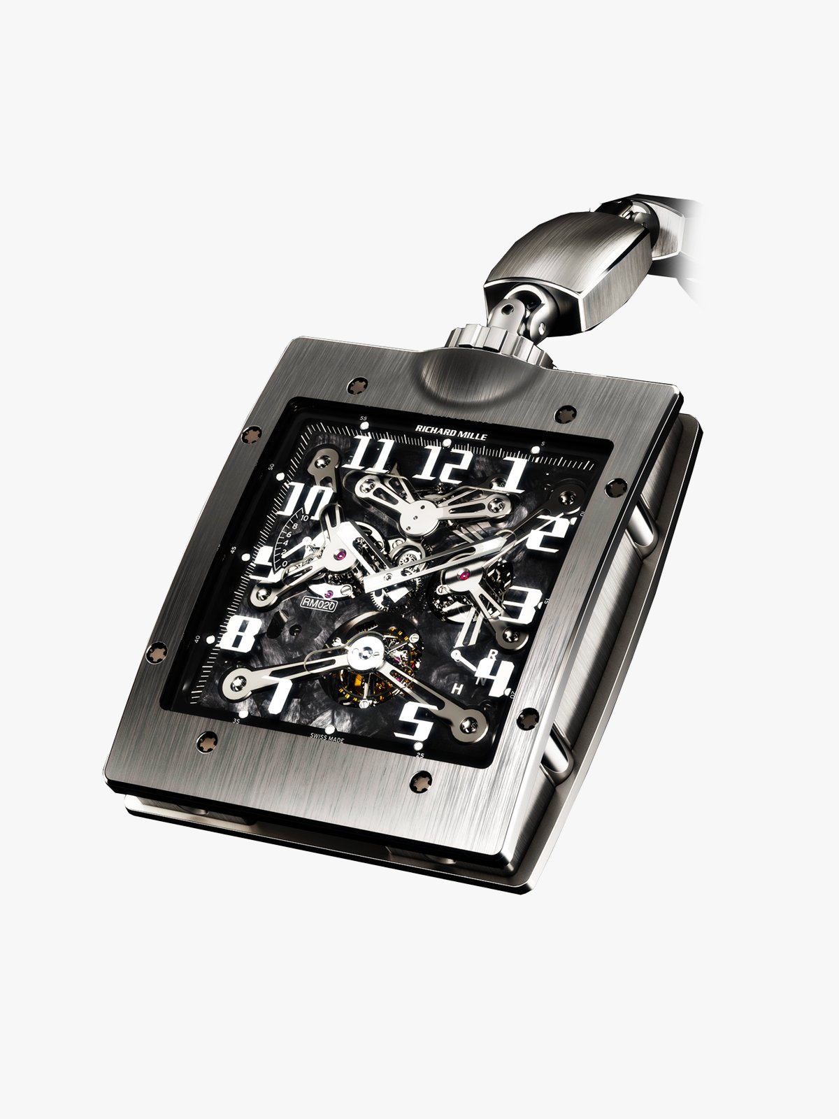 Titanium pocket watch cheap