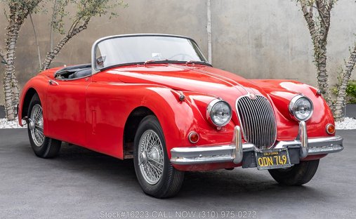Jaguar XK150S in Los angeles, ca 1