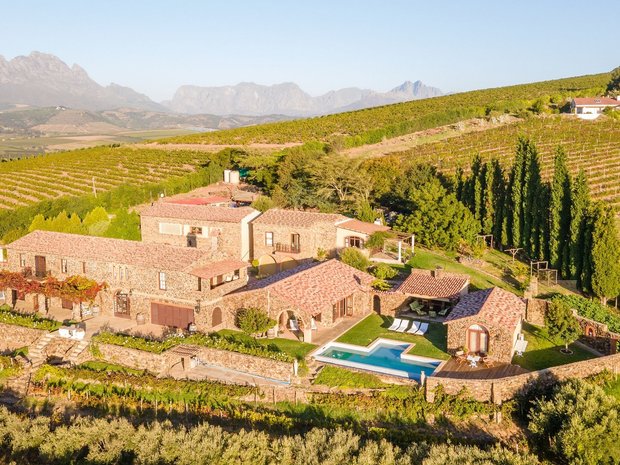 Luxury homes with balcony for sale in Devonvale Golf & Wine Estate ...