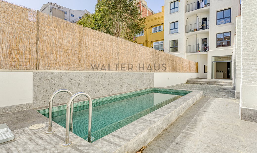 New Construction Ground Floor With Terrace And In Barcelona, Catalonia