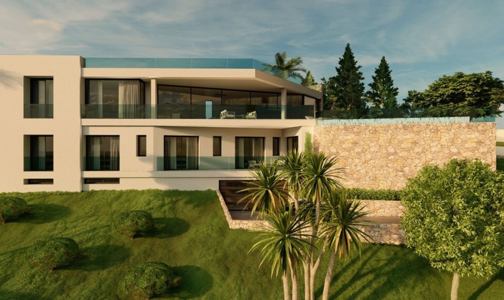 Project For A Luxury Villa To Be In Costa D'en Blanes, Balearic Islands