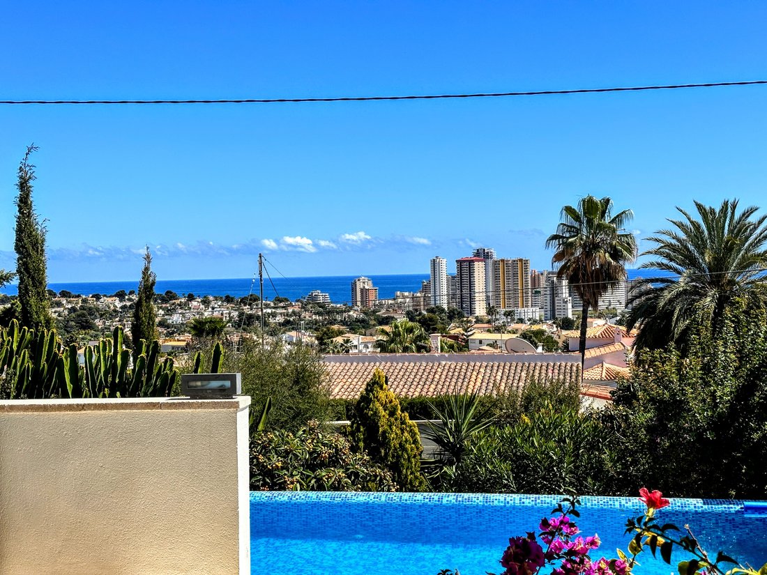 Modern Sea Views Villa For Sale In Calpe In Calp Valencian Community