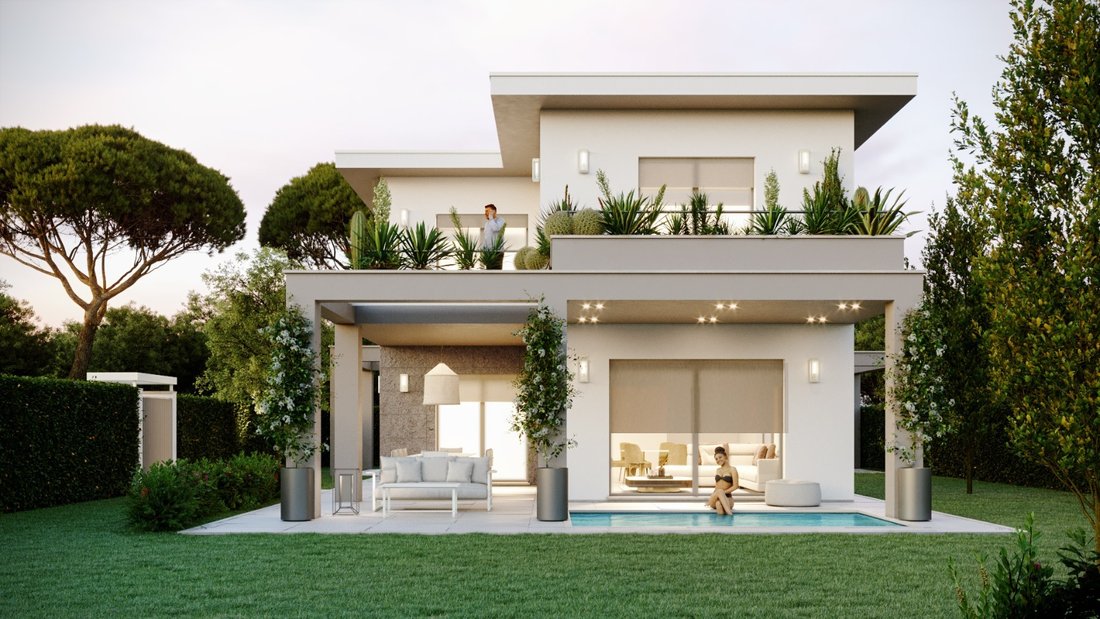 Modern Villa For Sale Forte Dei Marmi In Forte Dei Marmi, Tuscany