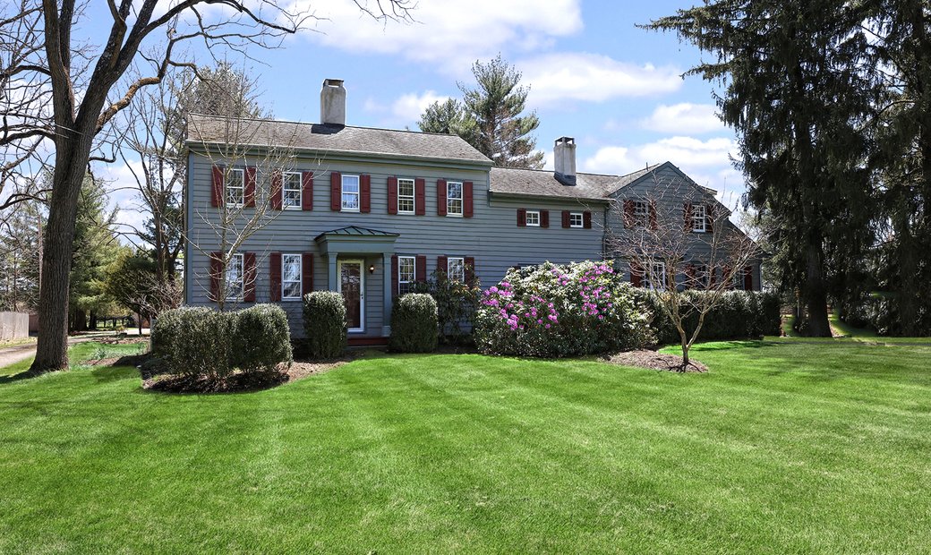 Turn Of The Century In East Amwell Township, New Jersey, United States