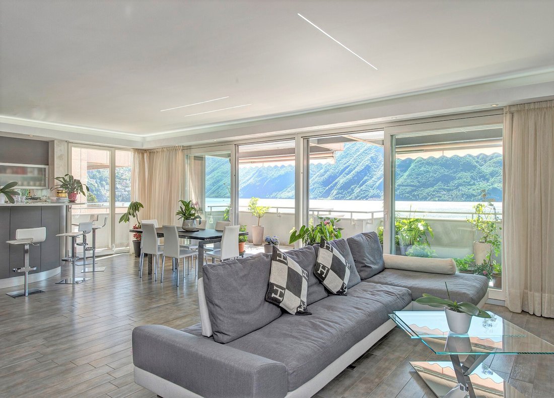 Exclusive Prestigious Lakefront Apartment In Lugano, Ticino