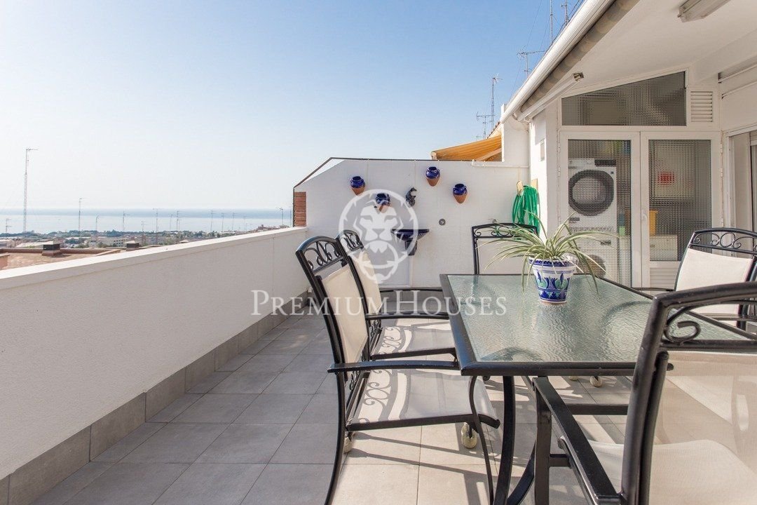 House For Sale With Sea Views In Mataró, Vista In Mataró, Catalonia