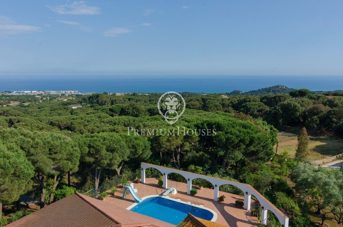 Majestic Estate For Sale With Sea Views In Mataró In Mataró, Catalonia ...