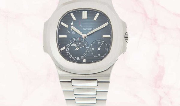 PATEK PHILIPPE NAUTILUS MOON PHASE STAINLESS STEEL 5712/1A-001 (12732891)