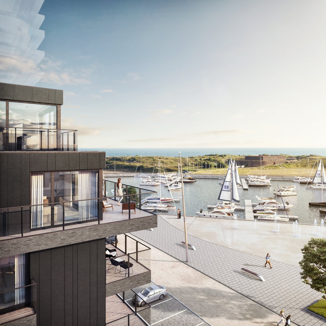 A Unique Penthouse In An Excellent Location. In Ostend, Flanders