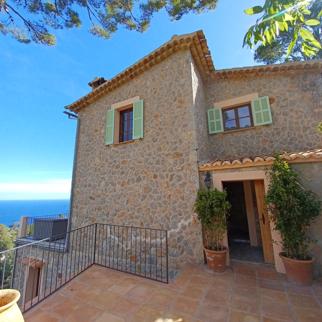 Family Finca With Stunning Sea Views In Deià In Deià, Balearic Islands