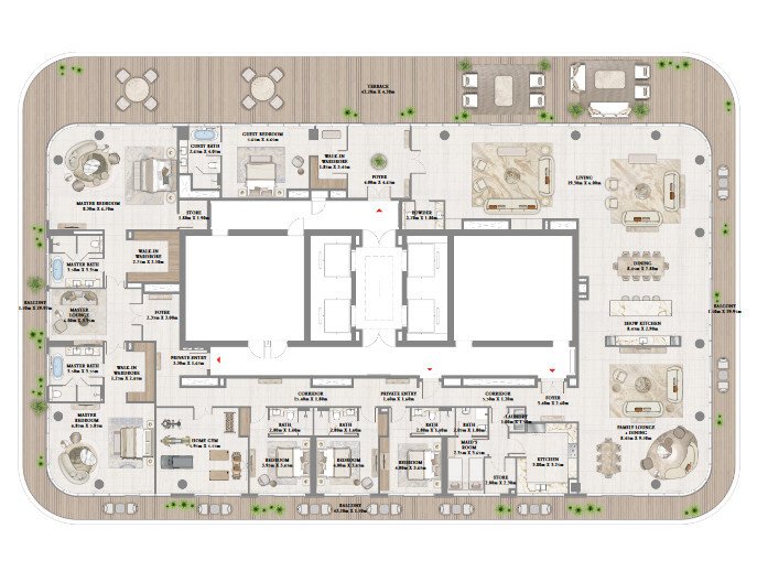 Apartment in Palm Jumeirah, Dubai, United Arab Emirates 2 - 12747346