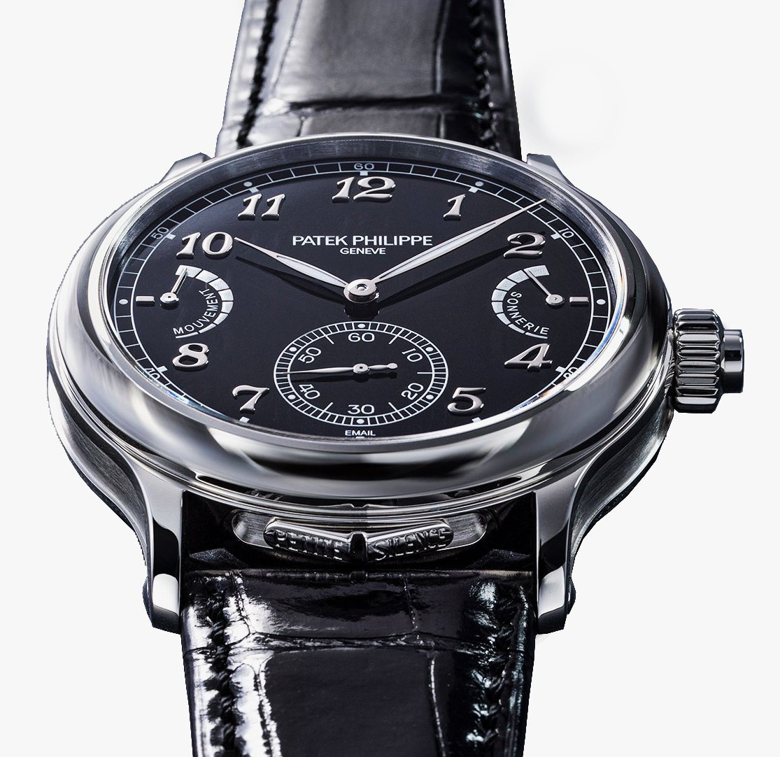 Patek Philippe 6301P Grand Complications Grande Sonnerie Platinum 'Black Enamel Dial'