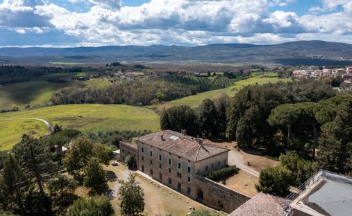 Villa à Sienne, Toscane, Italie 1