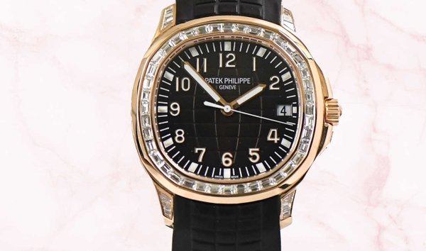 Patek Philippe Rose Gold Diamond Aquanaut 5167/300R-010 (12756701)