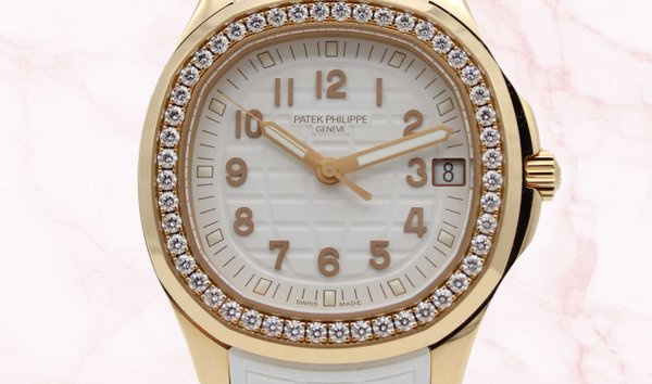 Patek Philippe Aquanaut Luce Rose Gold White Dial Diamond Bezel 5268/200R-001 (12756702)