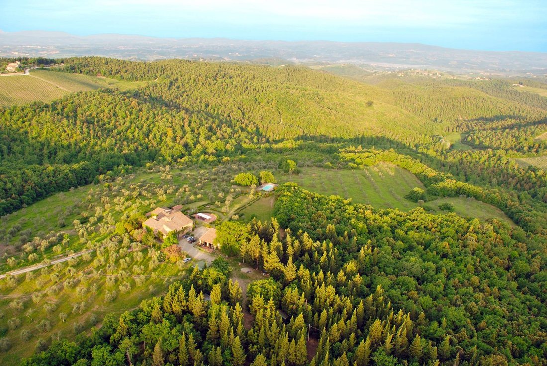 Heart Of Chianti Farm With Resort, In Barberino Val D'elsa, Tuscany ...