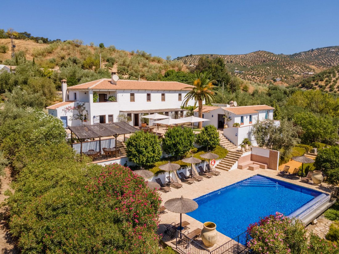 Exclusive Country Villa For Sale With Rental Units In Iznájar