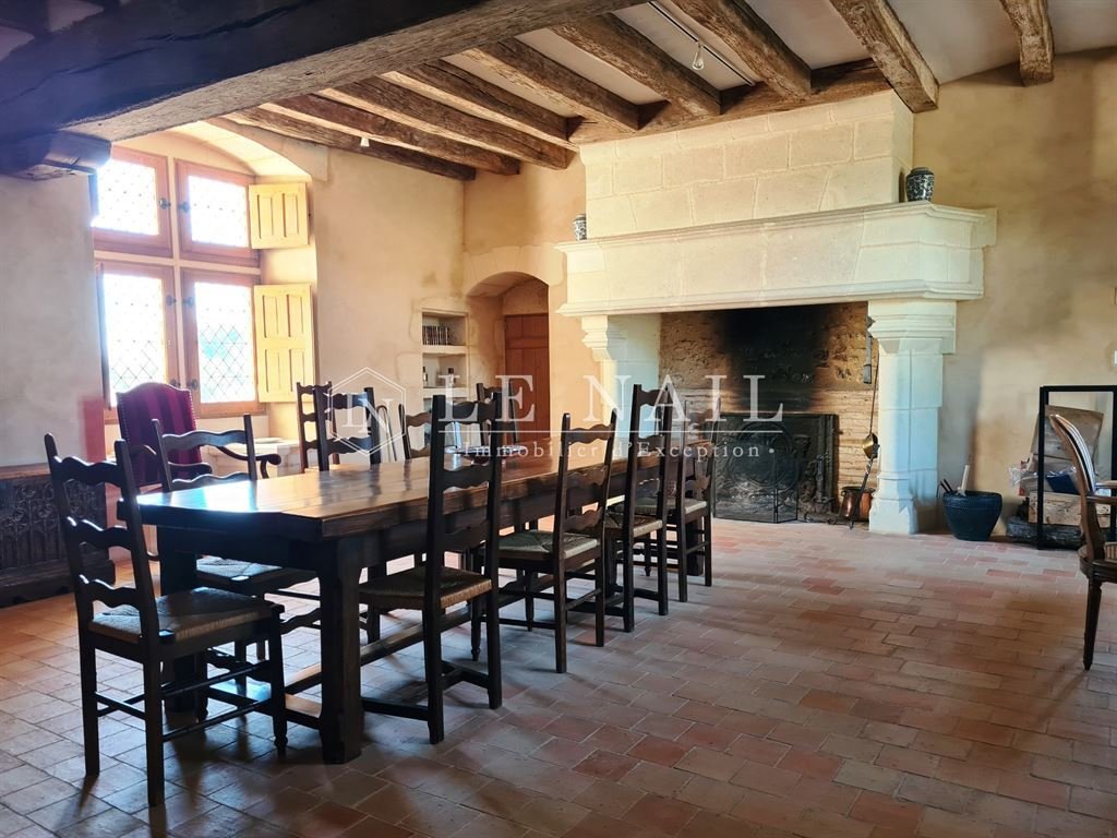 Elegant Angevin Manor House From In Baugé En Anjou, Pays De La Loire, France For Sale (12769778)