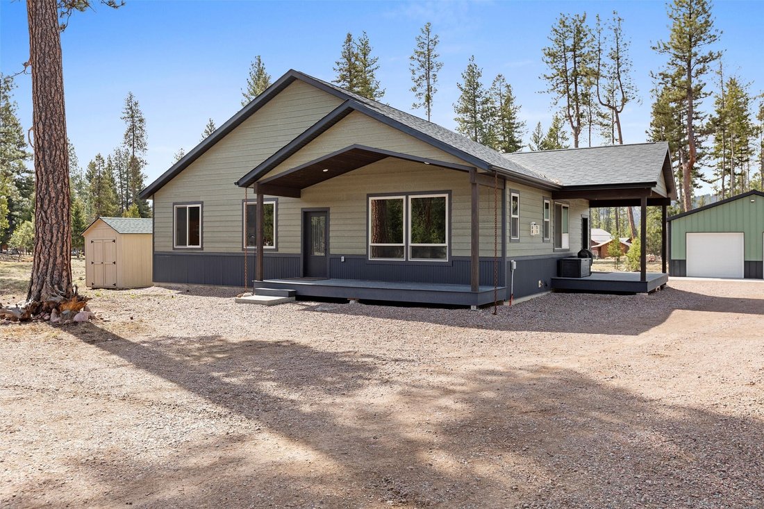 Craftsman Style Home In Seeley Lake In Seeley Lake, Montana, United