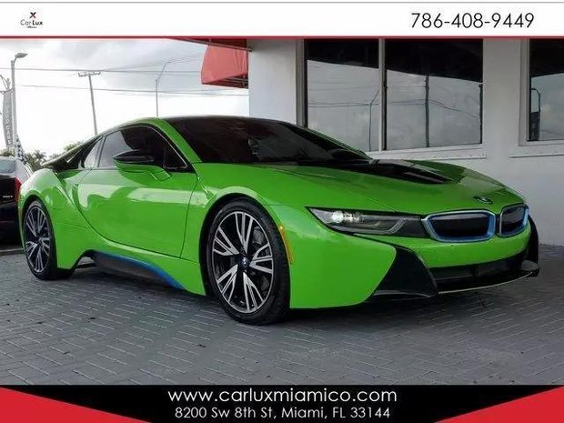 Green BMW i8 for sale | JamesEdition