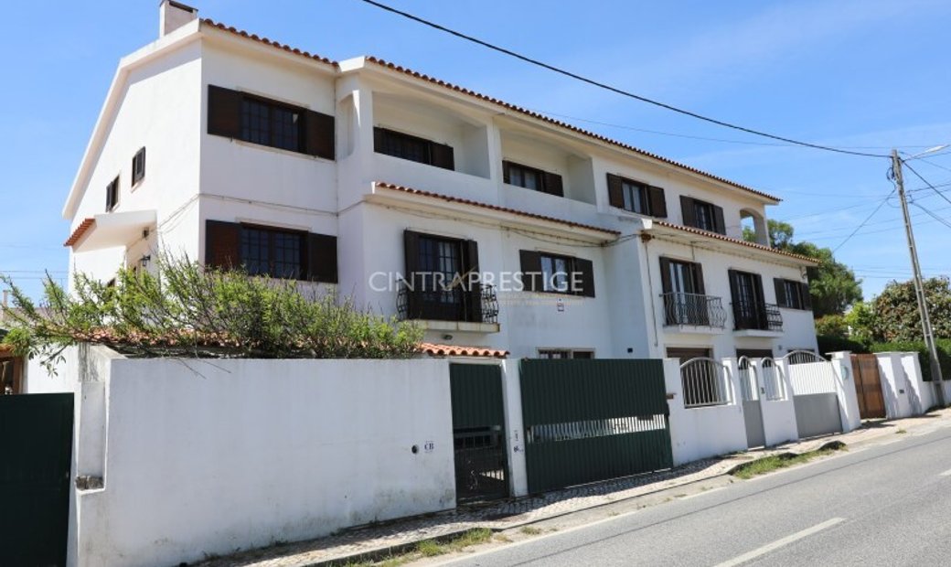 In The Magnificent Village Of Azenhas Do Mar, In Sintra, Lisbon