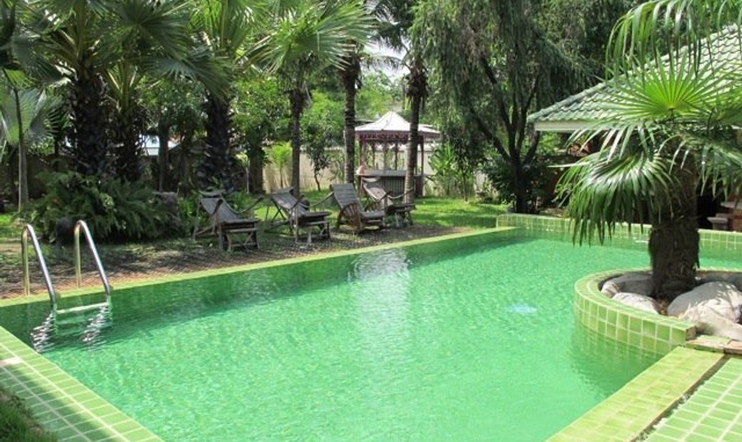 Tradional Teal Wood House Hua Hin In Hua Hin, Prachuap Khiri Khan
